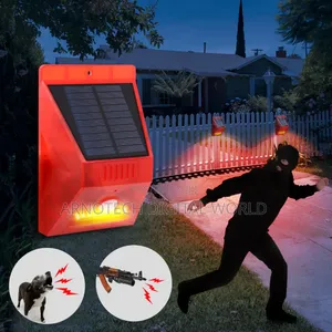 Solar Infrared Sensor Alarm