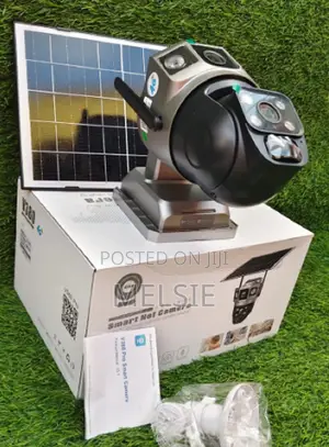 New 4g Solar Powered PTZ Camera -(4mp Resolution