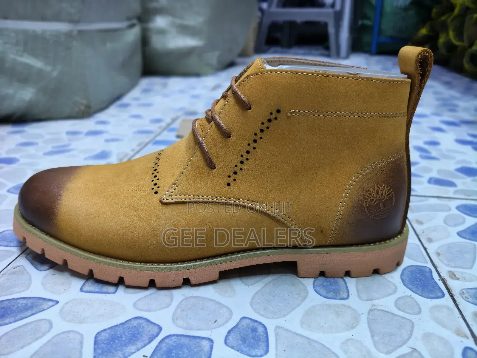 Leather Timberland Boots