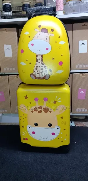 *2 in 1 Kids Trolley Suitcase With Backpack
