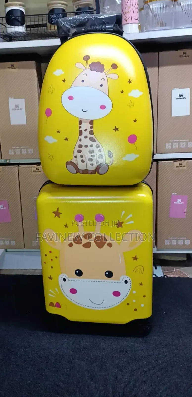 *2 in 1 Kids Trolley Suitcase With Backpack