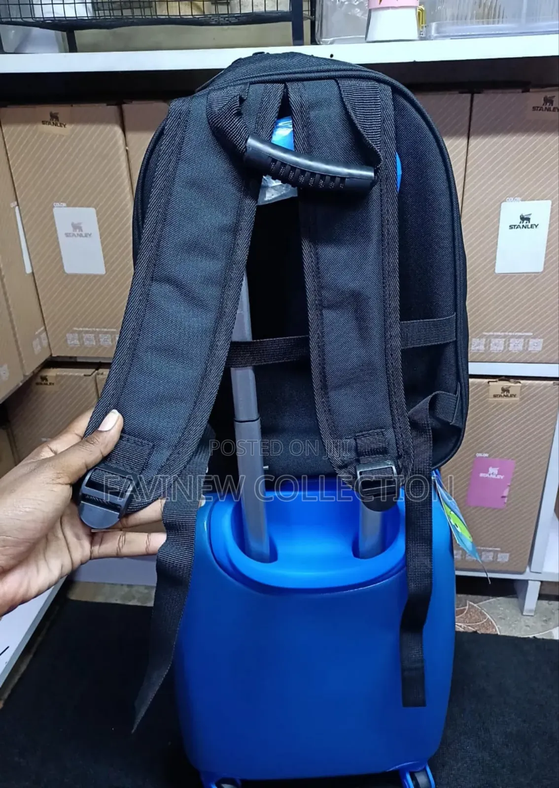 *2 in 1 Kids Trolley Suitcase With Backpack