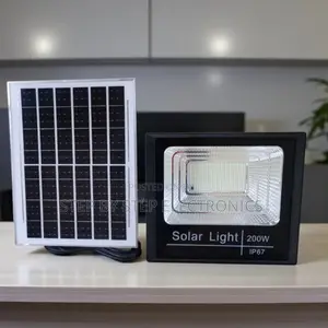 200w High Brightness Ip67 Solar Flood Light With Dusk to Dawn