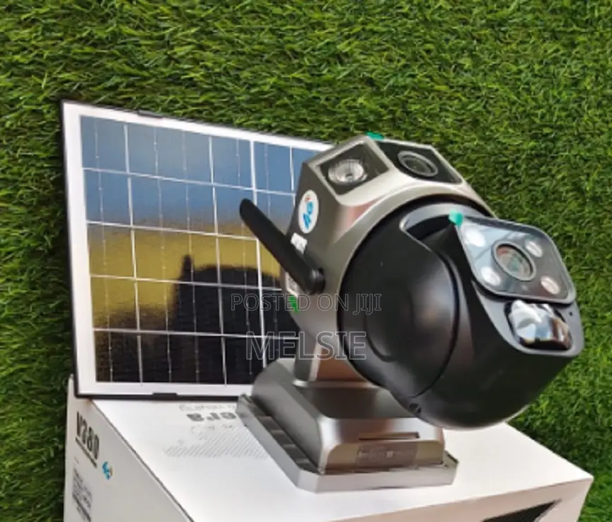 4g Solar Dual Lens Security Camera Wireless Security Camera