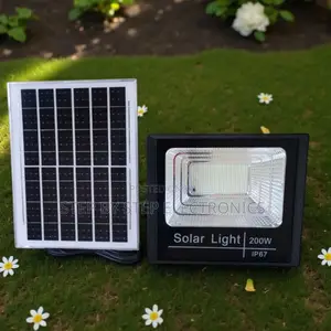Zero Electricity Bill 200w Outdoor Led Flood Light With Solar Panels
