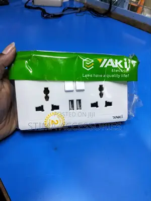 Universal Twin Socket With Usb