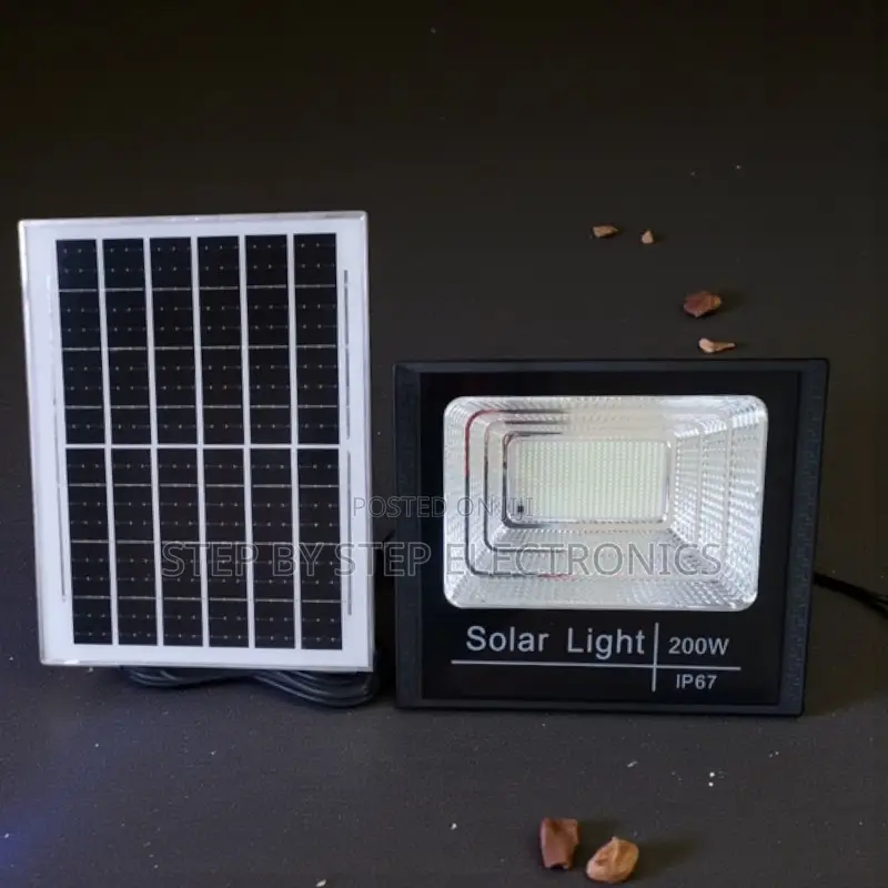 Automatic Dusk to Dawn Solar Led Flood Light 200w Ip67 Rated