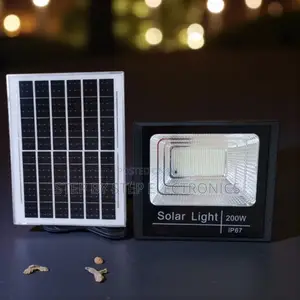 Auto on Off 200w Ip67 Waterproof Led Solar Flood Light Outdoor