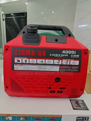 Cigma-Uk 4kva Gasoline Ac Silent Inverter Generator