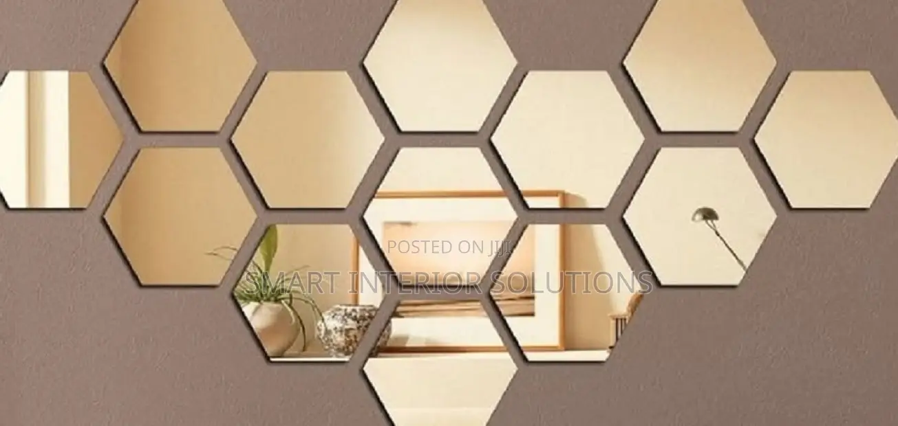 Hexagon Decorative Mirrors