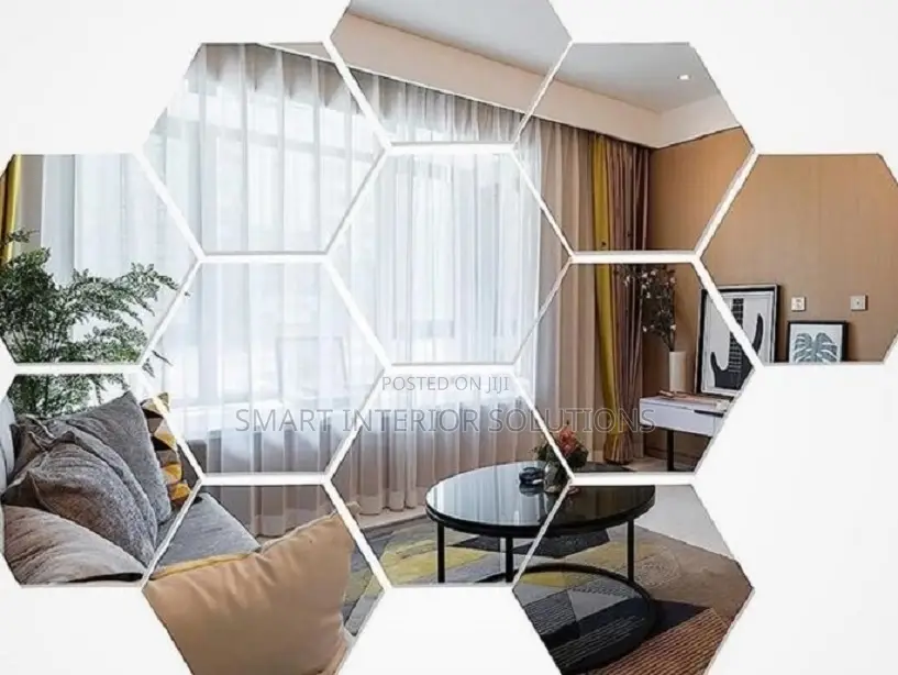 Hexagon Acrylic Mirrors