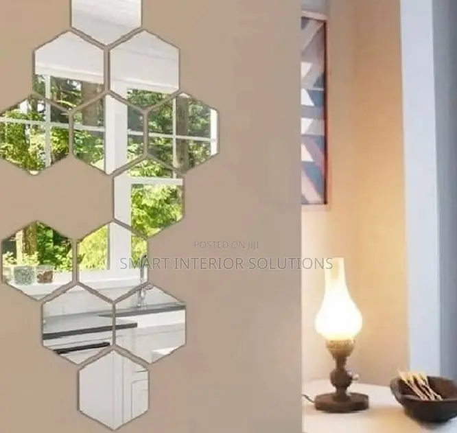 Hexagonal Decor Mirrors