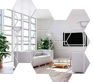 Hexagon Mirror Decor