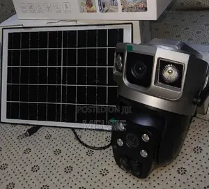 360° Pan Tilt, With Full Color Night Vision Solar Light Dual Lens