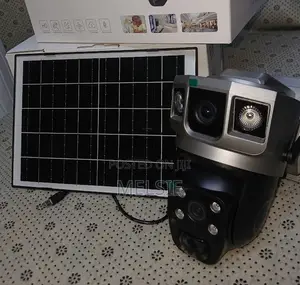 V380 Pro 4g Lte Solarpanel Dual Lens CCTV With PTZ
