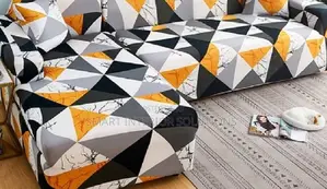 Stretchable L-Shape Sofa Cover