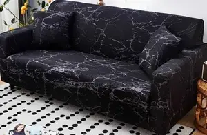 Marble Patterned Sofa Cover