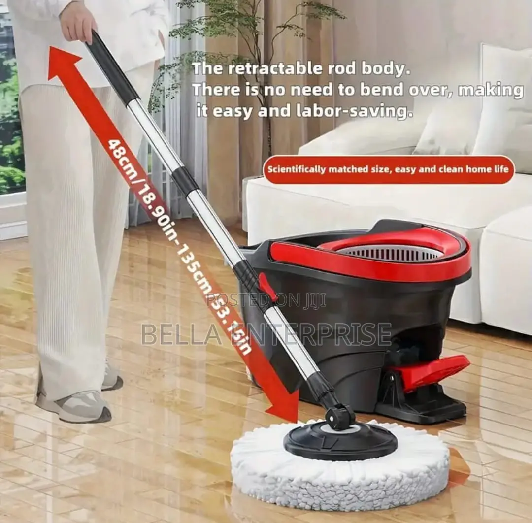 New Arrival12l Bucket Foot Pedal Spin Mop