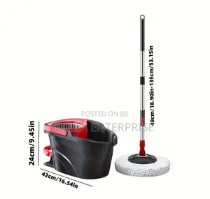 New Arrival12l Bucket Foot Pedal Spin Mop