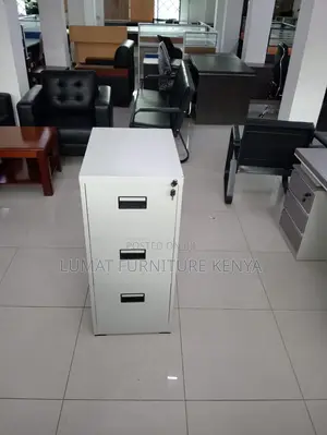 Lockable 3-Drawer File Cabinet