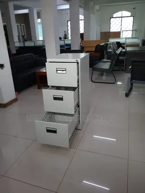 Lockable 3-Drawer File Cabinet