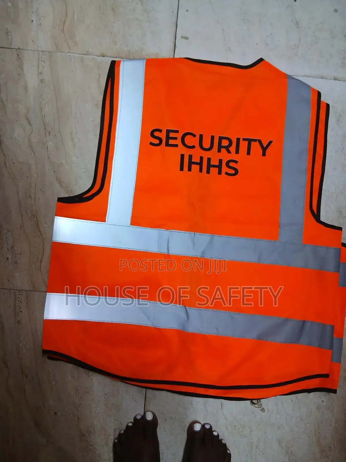 Executive Safety Vests Plus Names