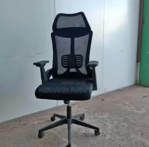 Manager Mesh Chair With Headrest – Breathable Strong