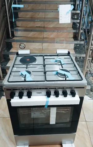 Von Vcf653141nsy Freestanding Cooker – 3 Gas + 1 Electric Burners