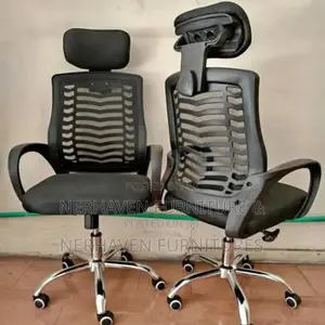 Office Chair With Headrest - Staff / Home Office