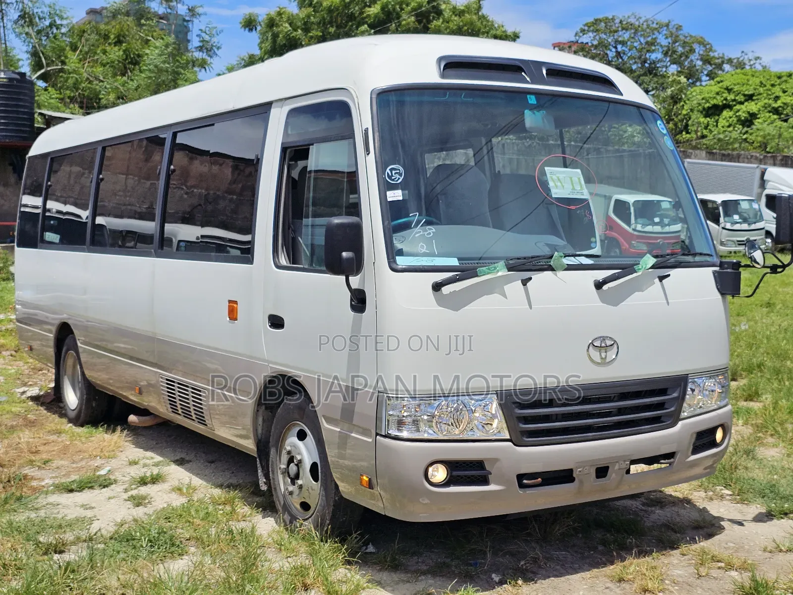 Toyota Coaster 2018 White