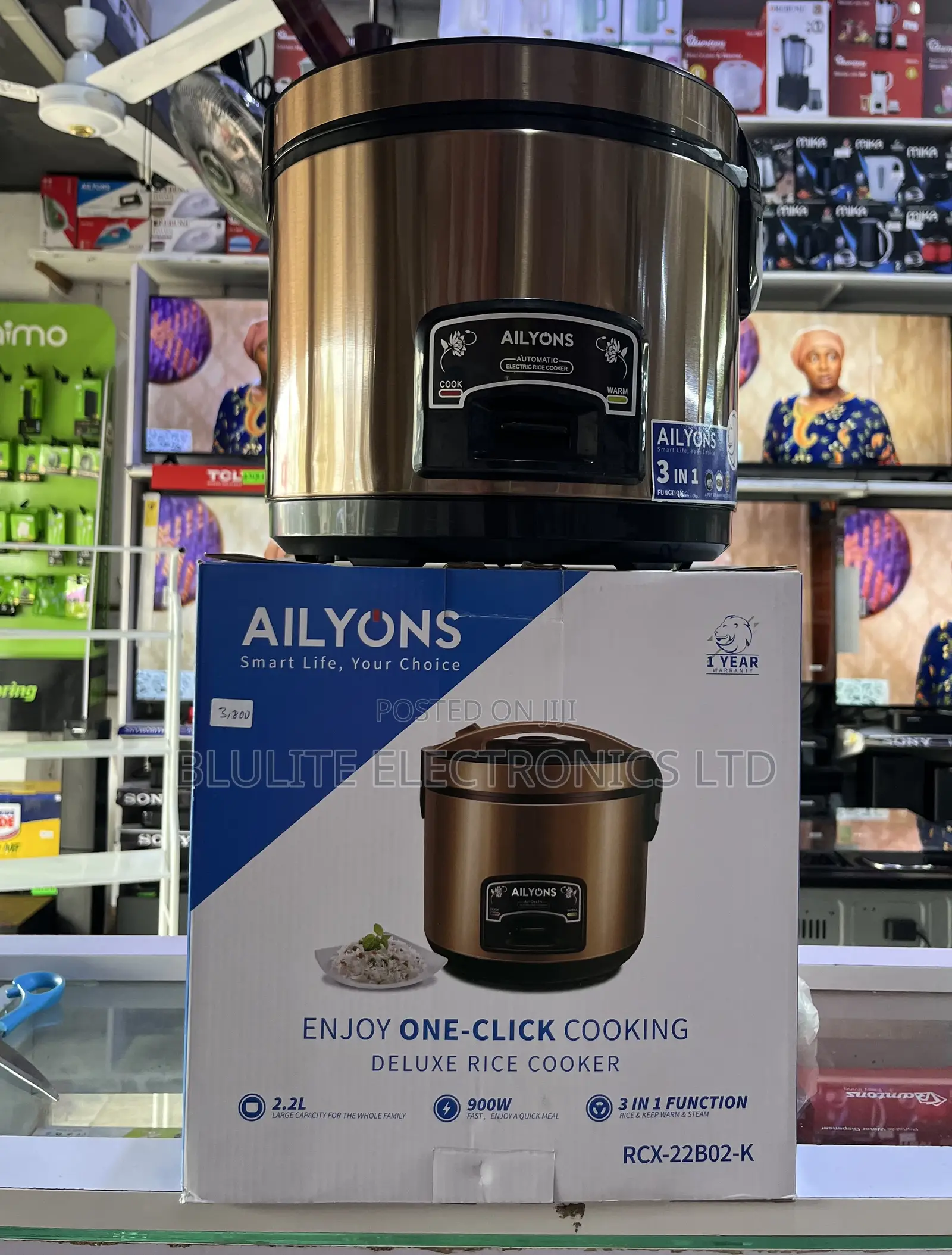 Ailyons Rice Cooker