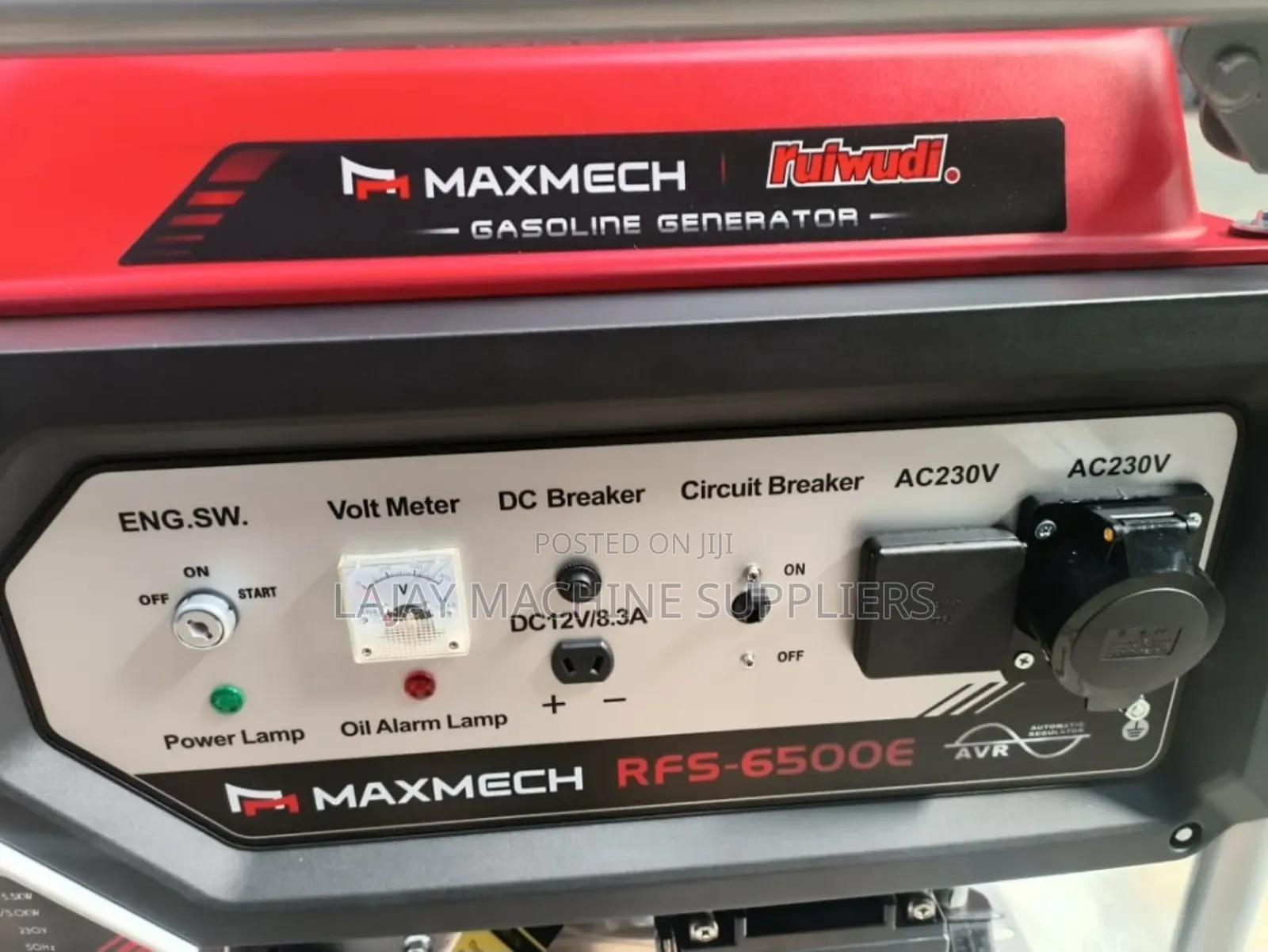 Maxmech RFS 6500e 6.9kva Petroleum Generator