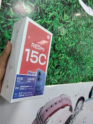 New Xiaomi Redmi 15C 4G 128 GB Black