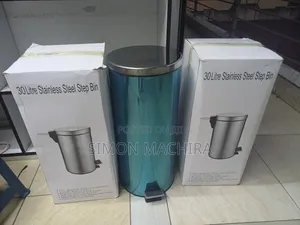 30l Stainless Pedal Dustbin
