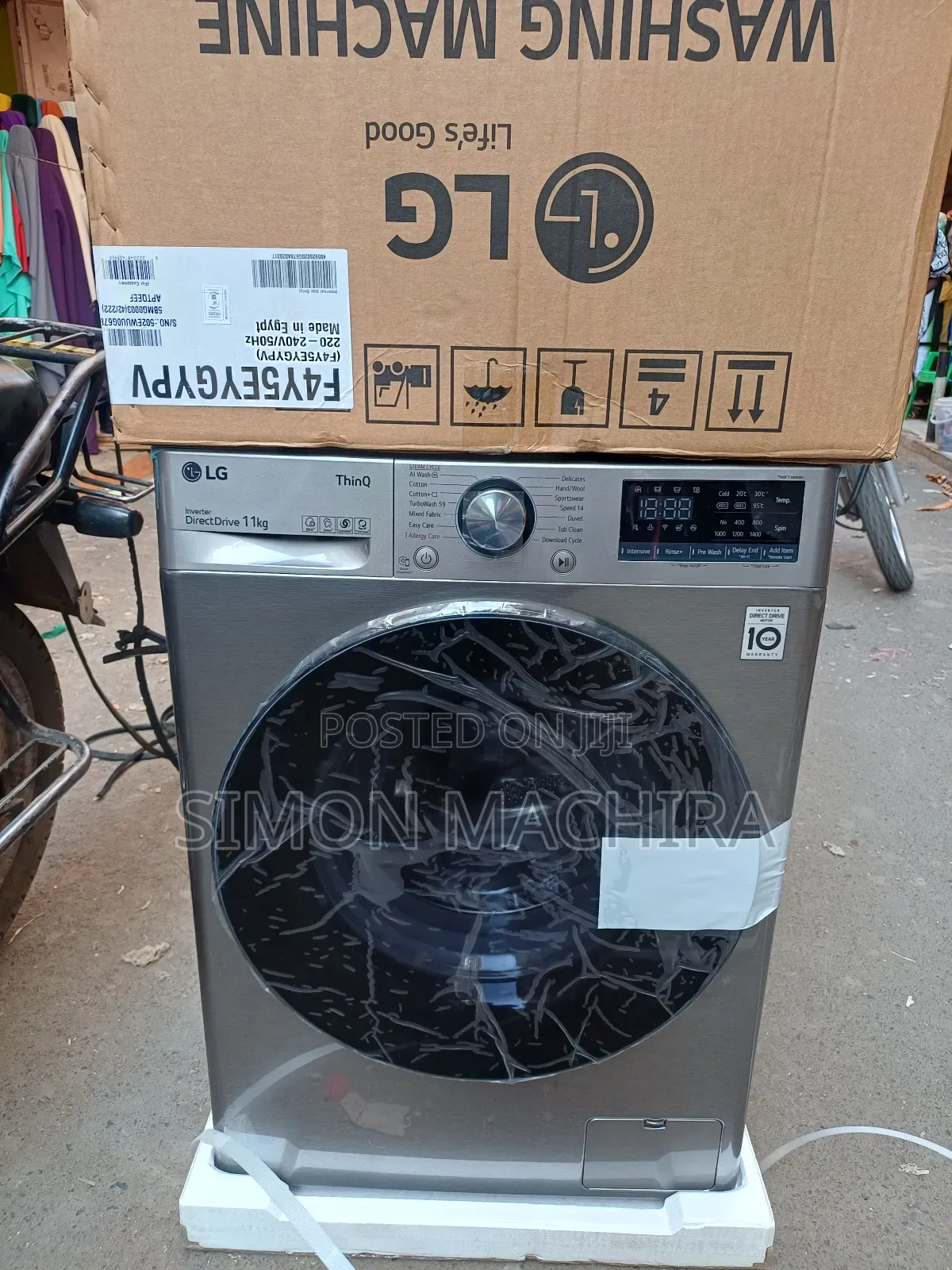 Lg 9kg Wash and Spin Washing Machine
