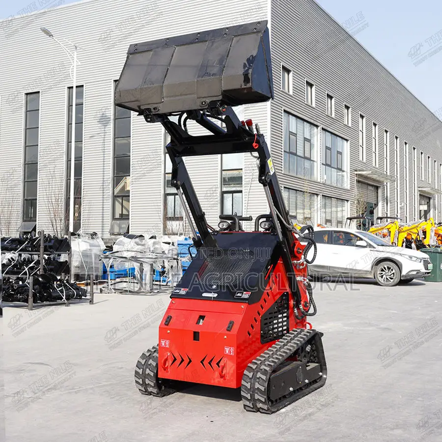 Small Gasoline Skid Steer Loader, Mini Skid Steer Loader
