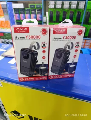 Oale 30000mah Power Bank 22.5w Fast Charging Powerbank
