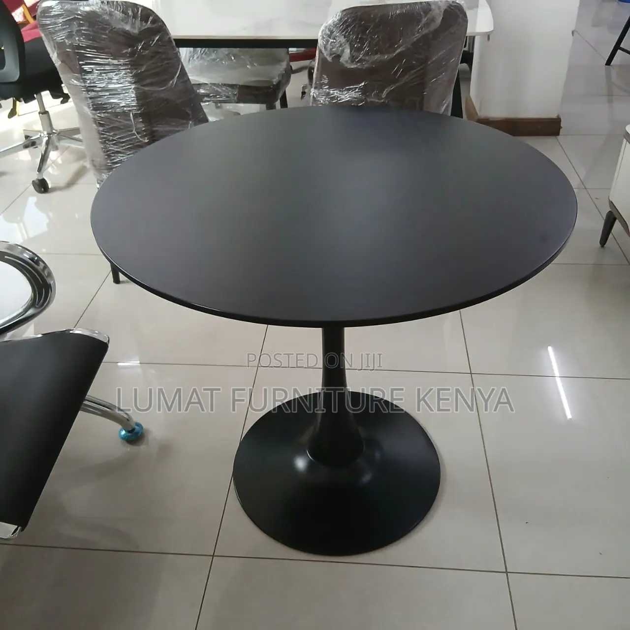 Black Eames Dinning Table