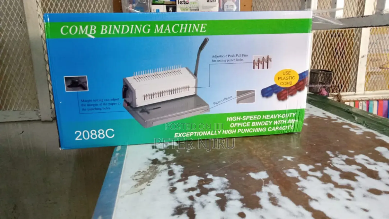 Heavy Duty Binding Machine 2088c Available