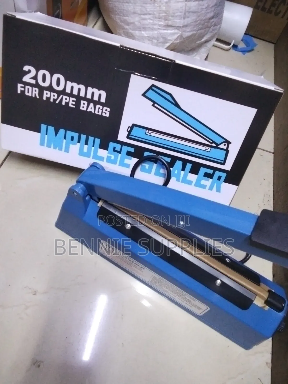 200mm Impluse Sealer Machine / Plastic Impluse Sealer Machine