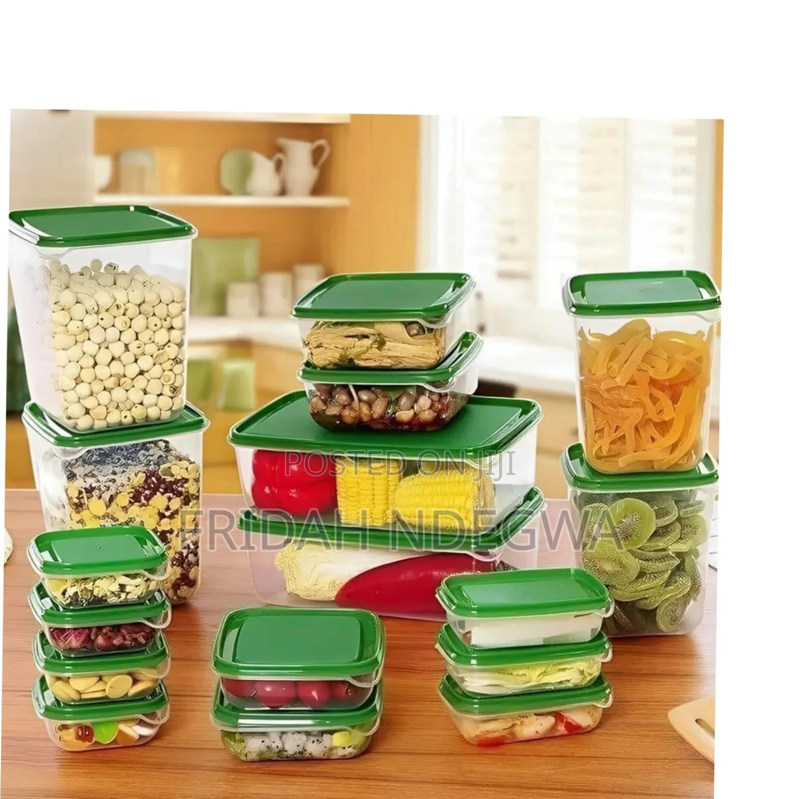 17pcs Food Storage Boxes With Lids