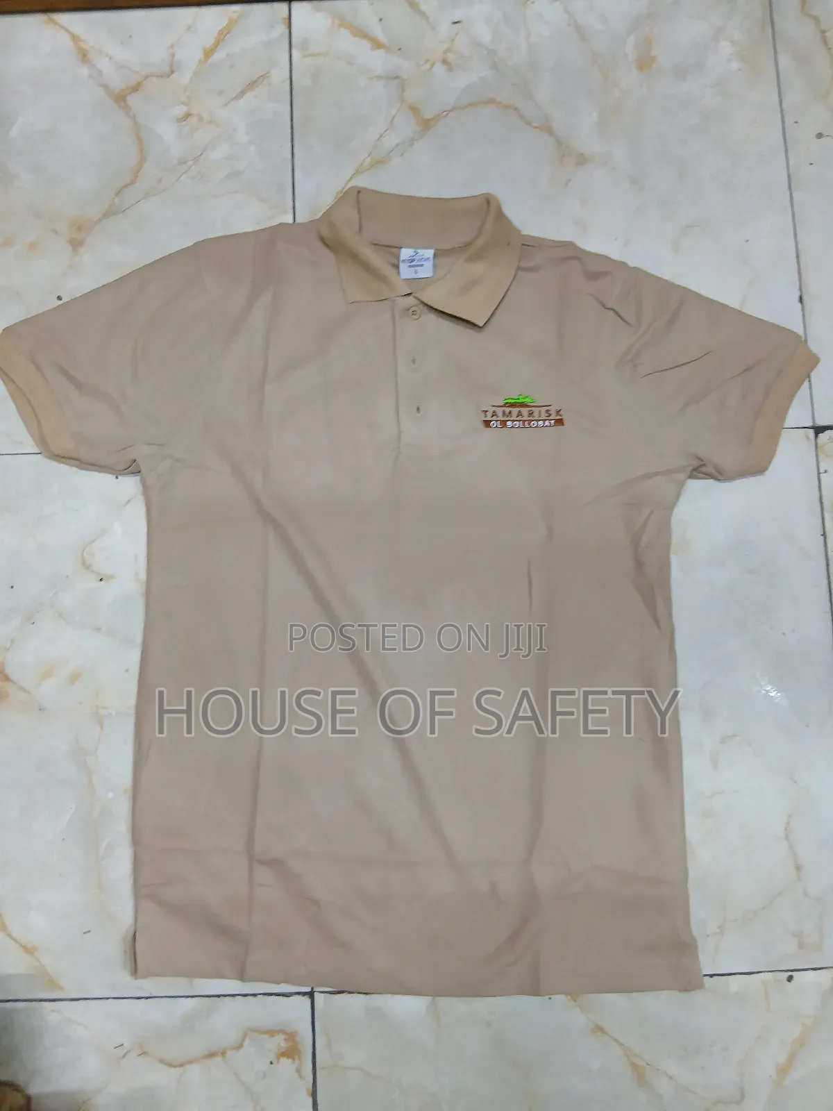 Beige Extra Large Polo T-Shirts