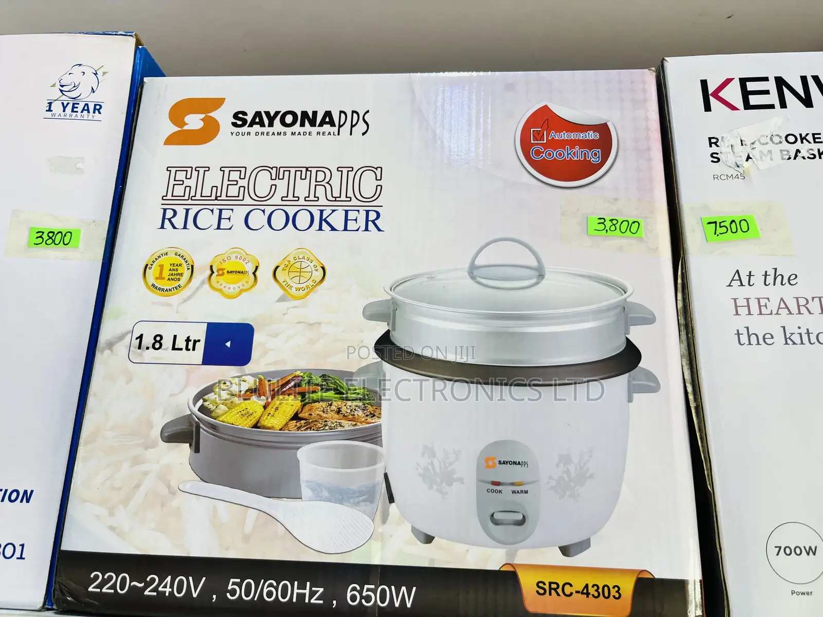 Sayonapps Electric Rice Cooker