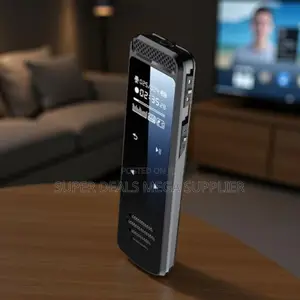 Touch Screen Digital Audio Recorder for Seminars and Business Talks