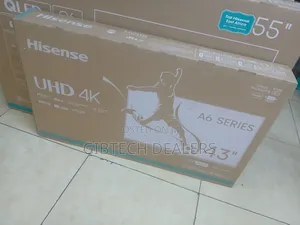 Hisense 43 Inch, A6 Series, 43a6hken, Frameless, Uhd , Smart Tv