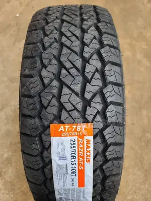255 /70 R15 Maxxis Tyres Razr a/T-781 Made in Thailand 4x4