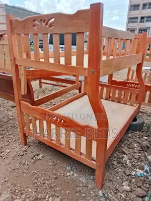 Comfy Double Decker Bed 4by 6 Bottom ,Top 3.5 by 6
