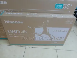 Hisense 43 Inch, A6 Series, 43a6hken, Frameless, Uhd Tv
