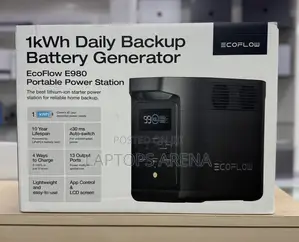 Ecoflow E 980 1000w 1kwh Portable Power Station Plus Gift