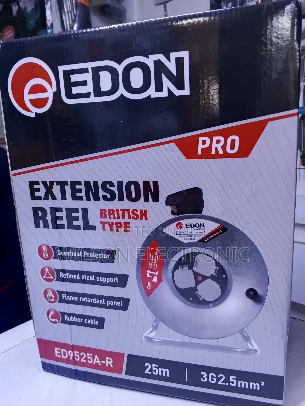 Edon Extension Reel. 25m.